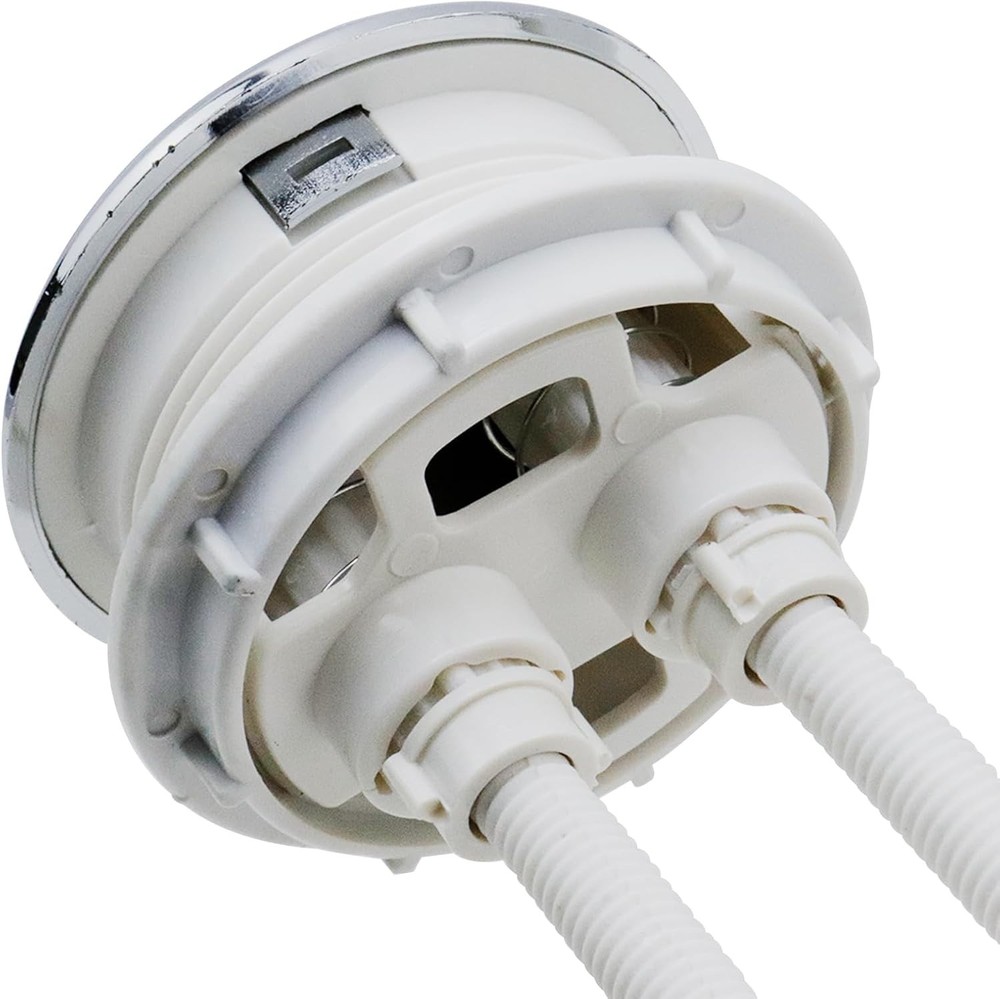 Dual Push Flushing Toilet Button Round Tank Replacement
