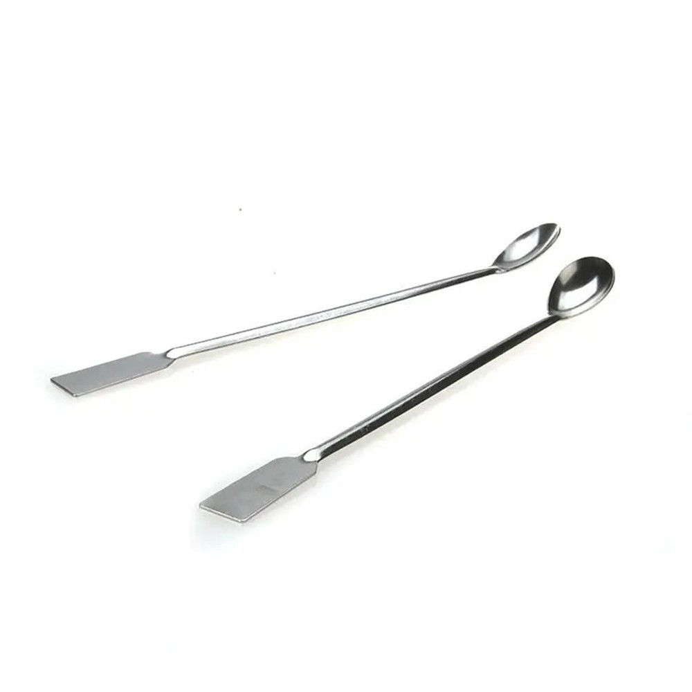 Lab Sampling Spoon Stainless Steel Effective Durable Material 200mm Stainless