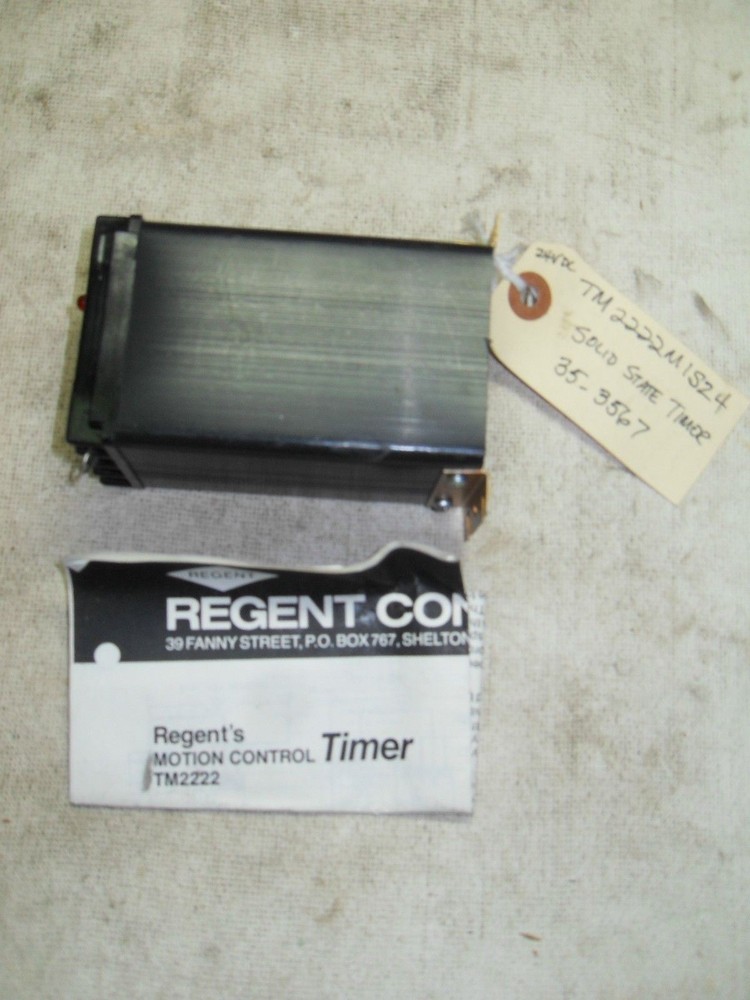 Regent Controls TM2222M1S24 Motion Control Timer