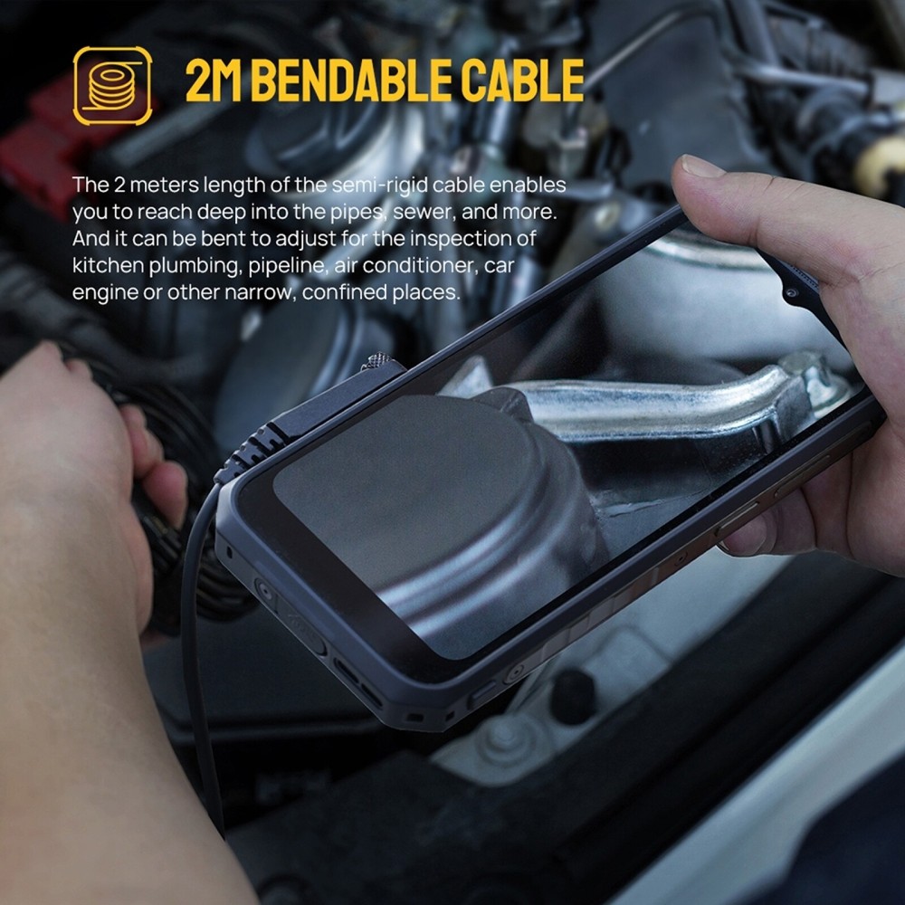 LED Endoscope E2 Ulefone IP67 Waterproof Digital Endoscope for Armor