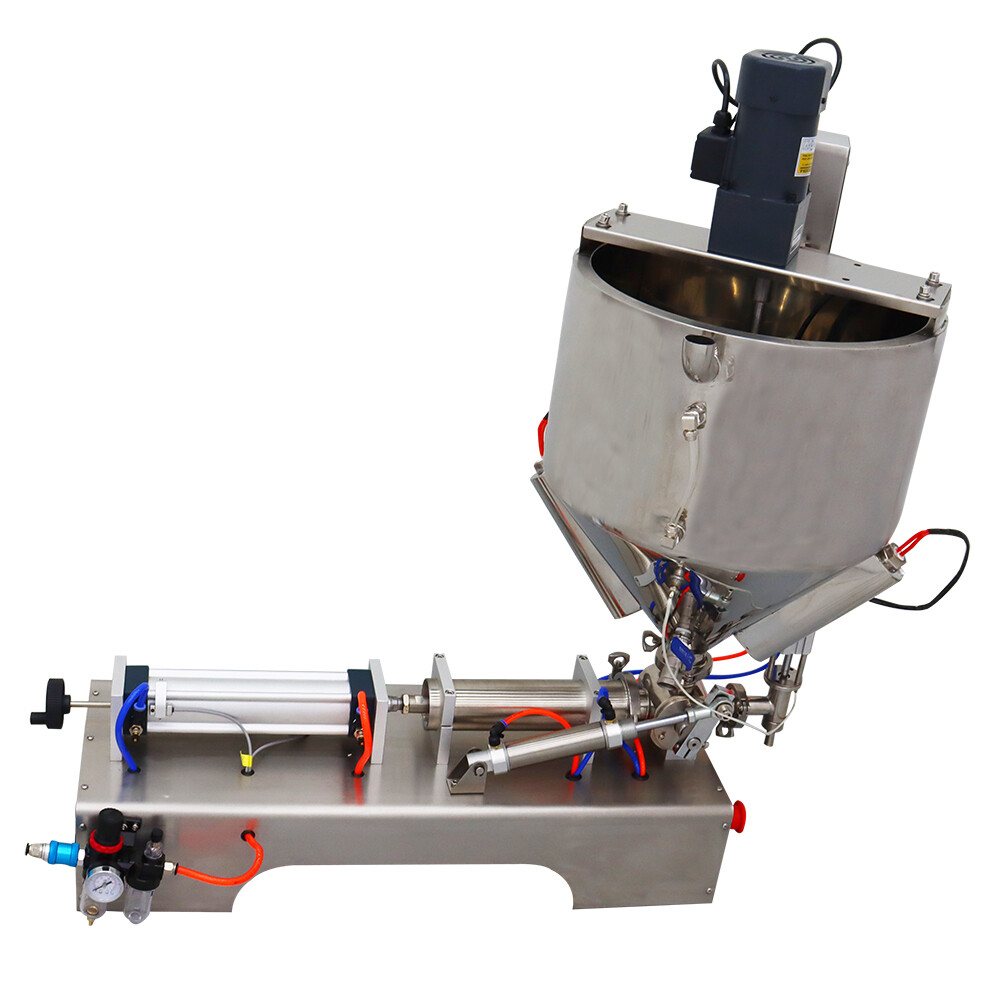 100-1000ml Liquid & Paste Filling Machine with Heating & Mixing Function Packing