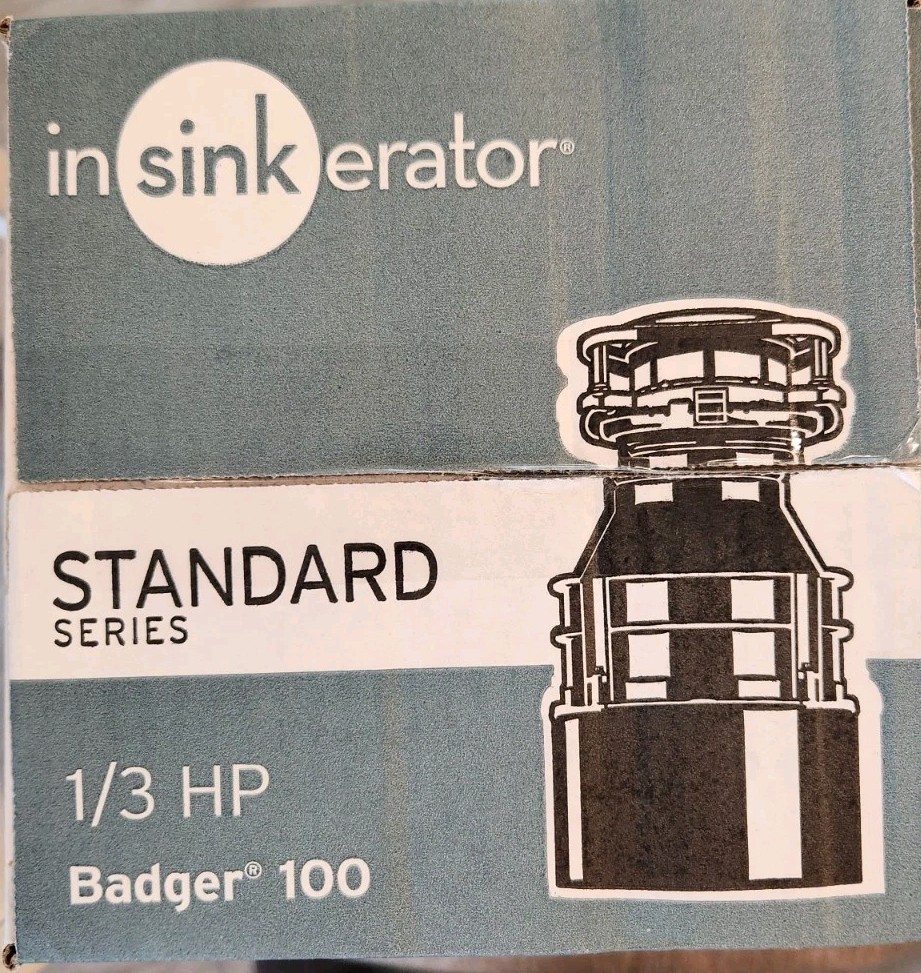 InSinkErator Badger 100 Disposal 1/3HP