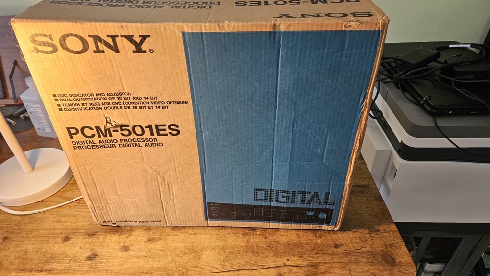 SONY PCM-501 Digital Audio Processor