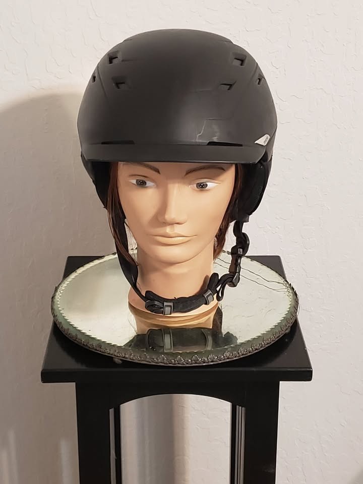 EXCELLENT MATTE BLACK SMITH VARIANCE SKI / SNOWBOARD HELMET SIZE XL MIPS