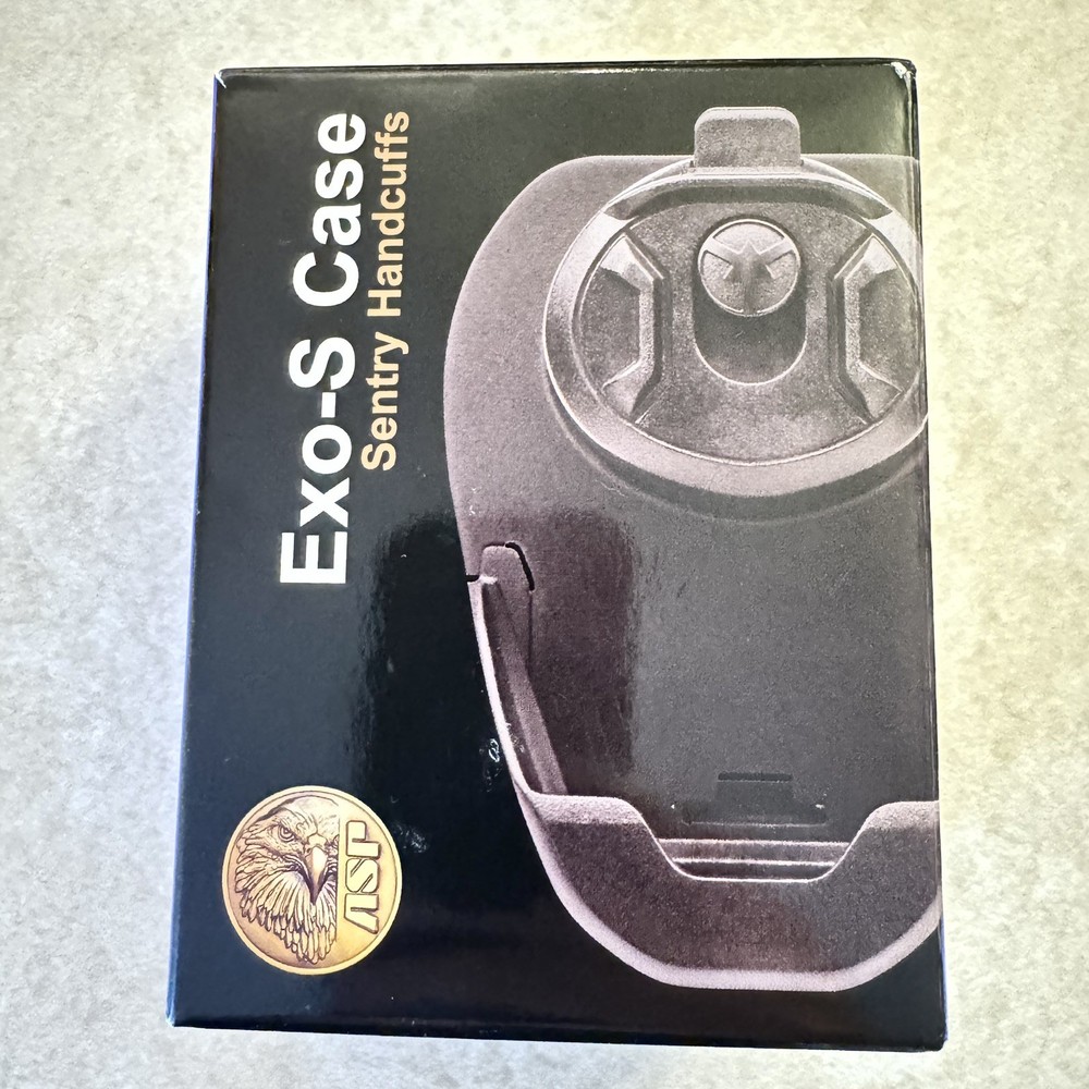 New Never Used ASP Exo-S Sentry Handcuff Case