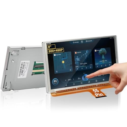 8'' DJ080PA-01A LCD Touch Screen Replacement for MyLink/GMC IntelliLink System