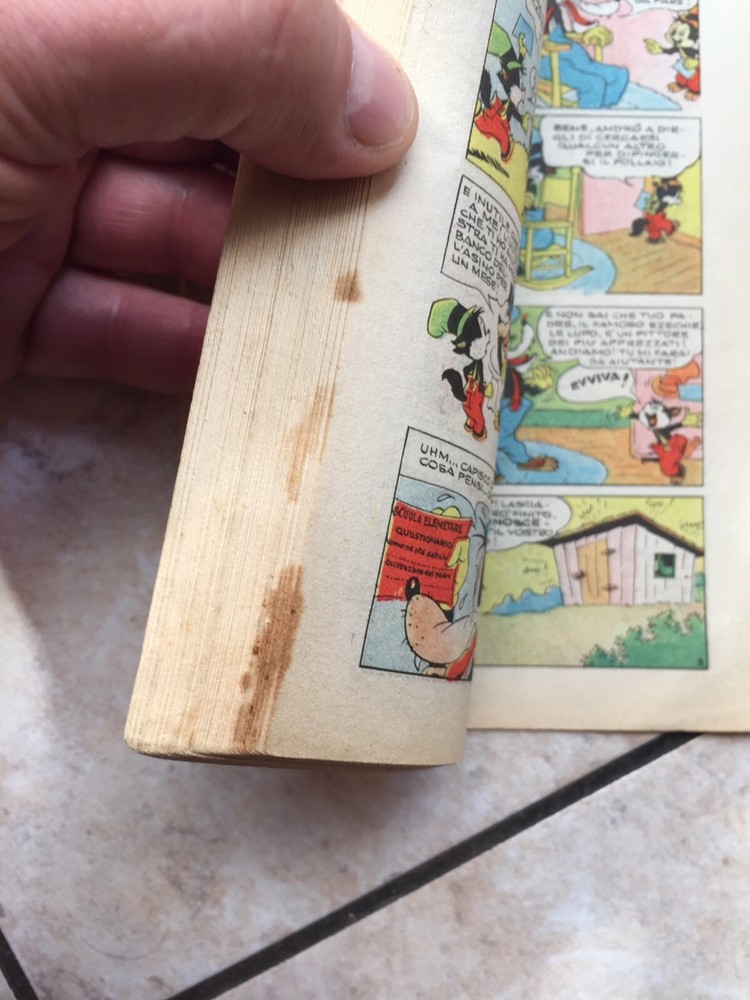 Mickey Mouse Booklet No. 10 from 1950 Original