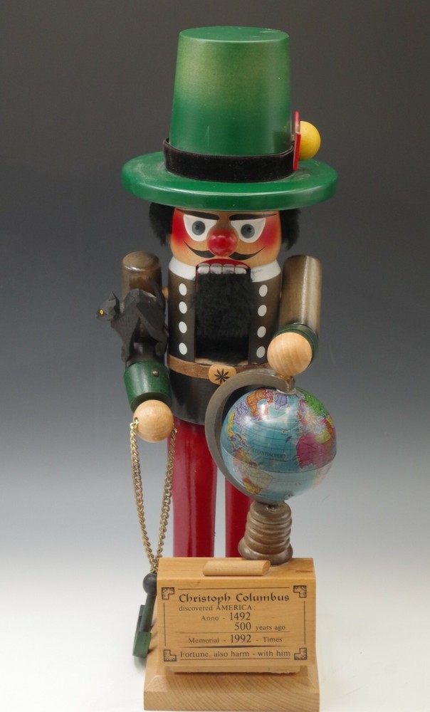 STEINBACH WEST GERMANY CHRISTOPHER COLUMBUS NUTCRACKER VINTAGE 1992
