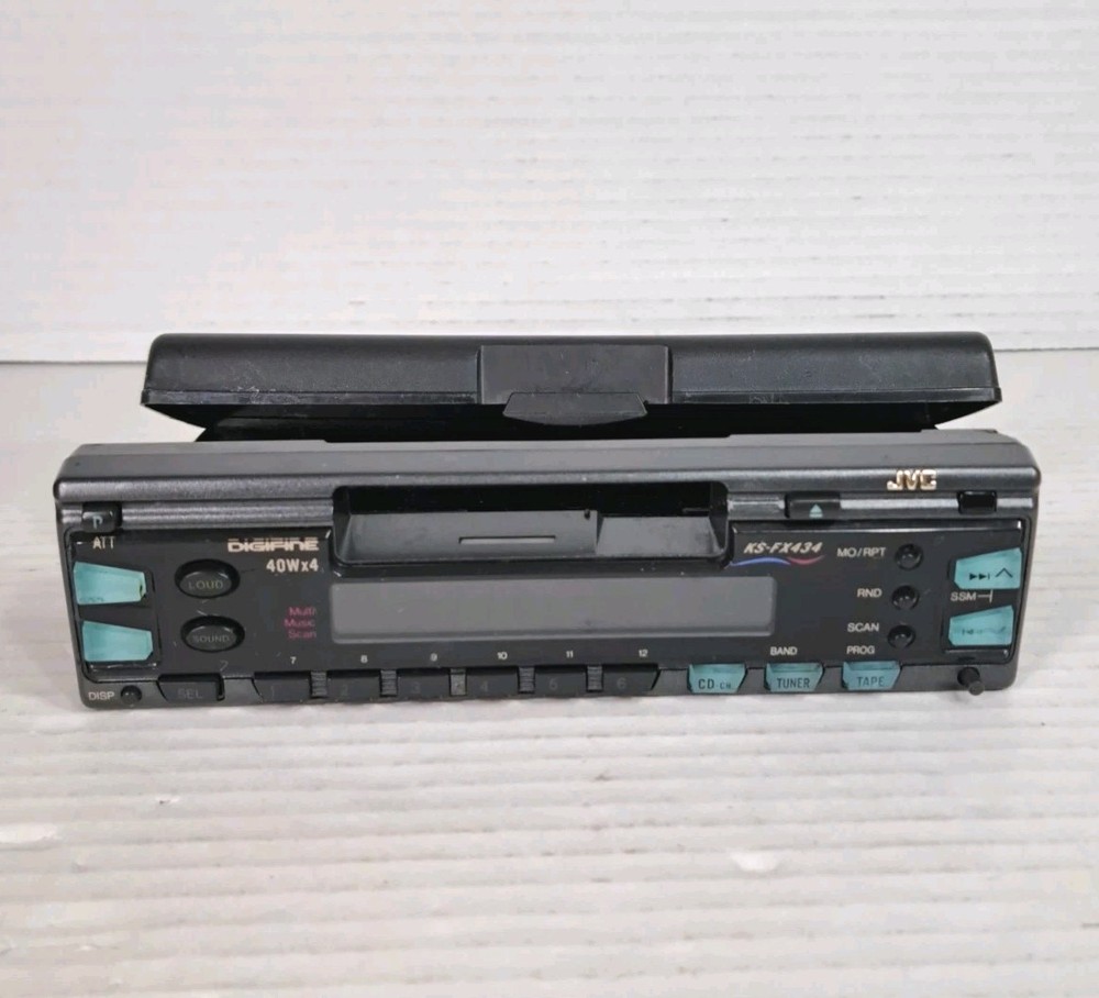 JVC KS-FX434 Faceplate Control Panel and Case Only Tested Works Replacement