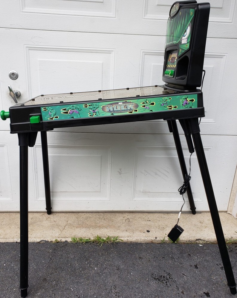 2003 incredible hulk marvel pinball machine