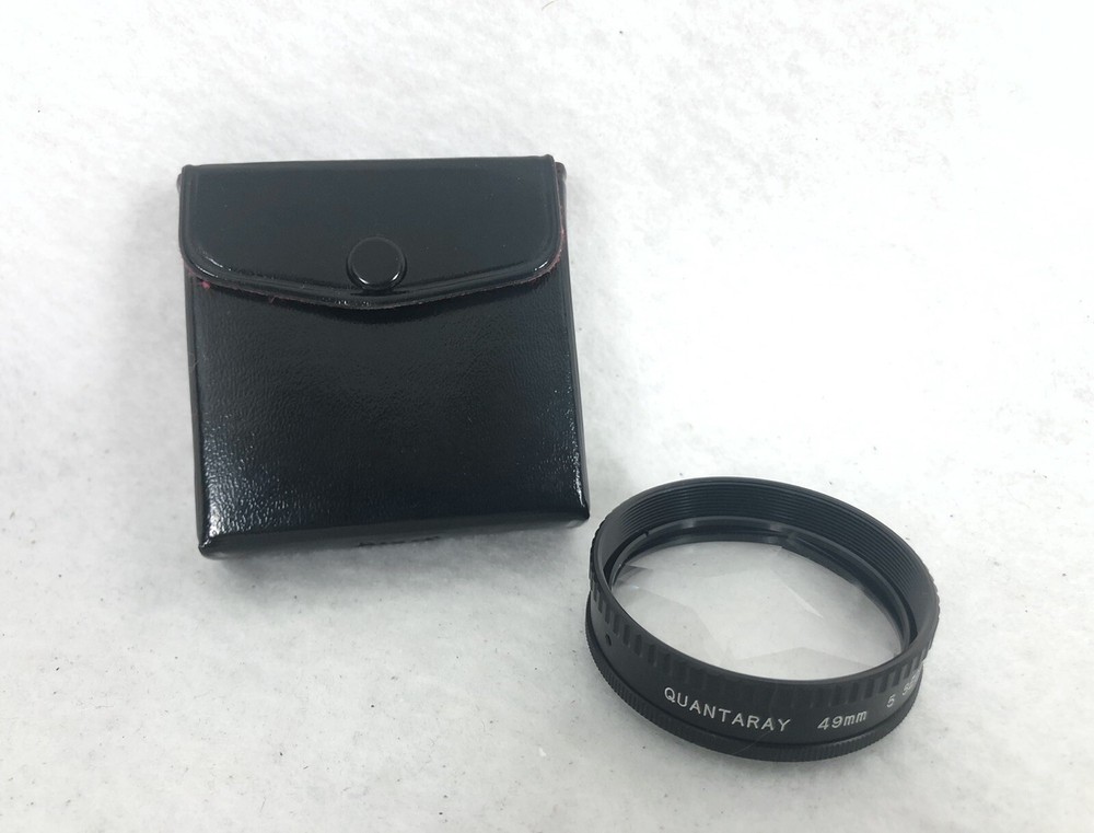 Quantaray 49mm 5 Section Filter w/Case Made in Japan