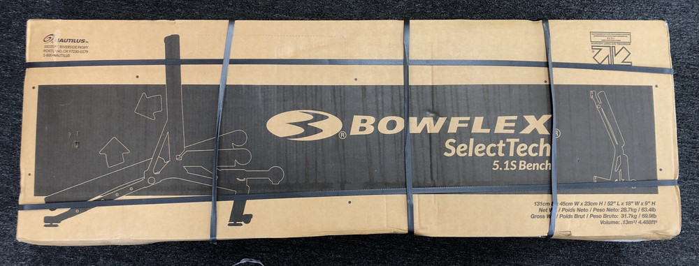 Bowflex Selecttech 5.1S Bench Adjustable Weight Bench