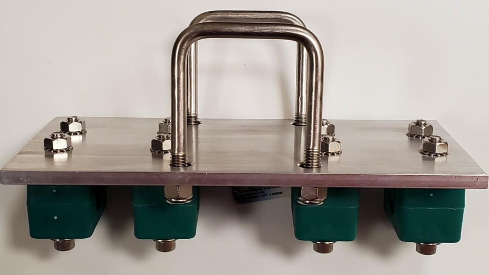 4" x 8"Dipole-Driven Element Al. Antenna Plate-3/4" Driver El. to 2" Square Boom