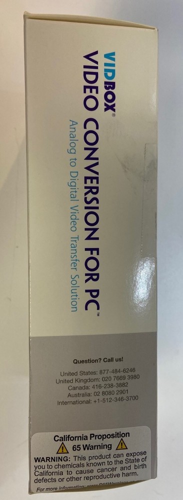 VIDBOX Video Conversion for PC PC solution VCP1M **NEW**