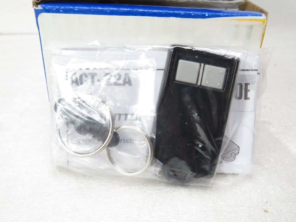 (12) x Linear ACT-22A MegaCode 2-Button 3-Channel Key Ring Transmitter [CTLA]