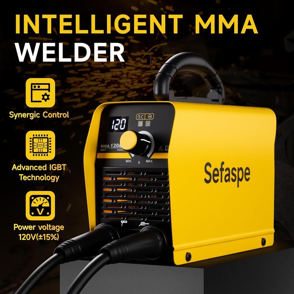 110V 120A Digital Display Portable Smart Welder