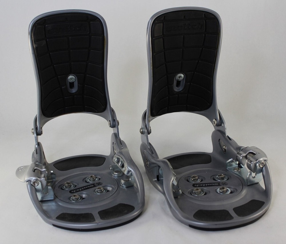 Switch Clicker Snowboard Bindings S/M Grey