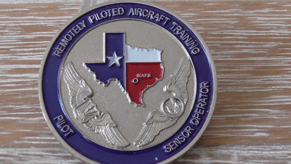 USAF 558th Flying Training Squadron Challenge Coin #A616