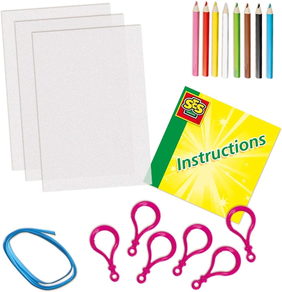 SES Creative Shrink Film - Keychains