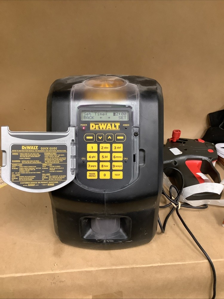 Dewalt DS100 Jobsite Security Portable Alarm System