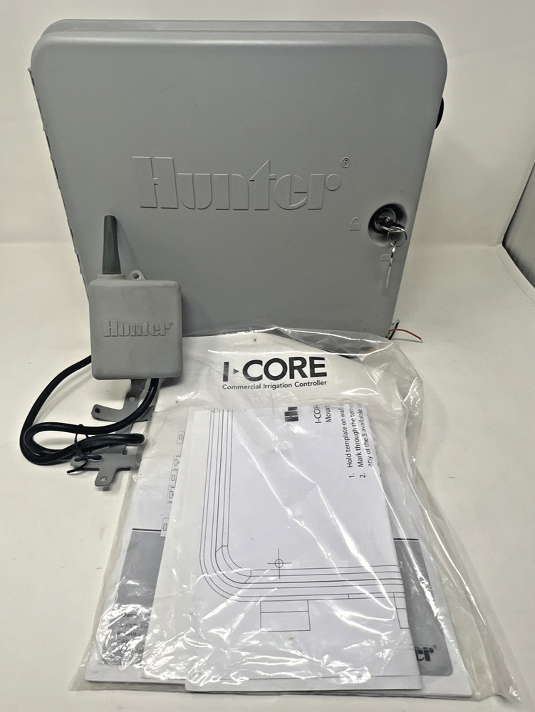 Hunter I-Core IC-600PL Sprinkler Irrigation Timer Controller 18-Station Zone