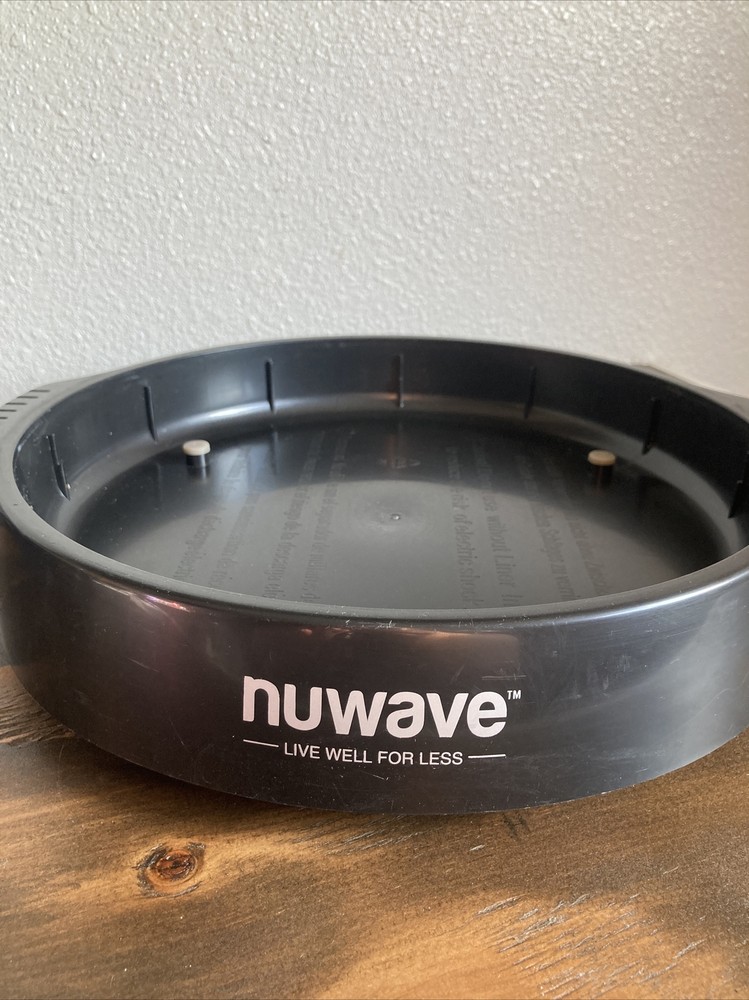 Nuwave Pro Infrared Oven Replacement Base Tray Black Model 20632