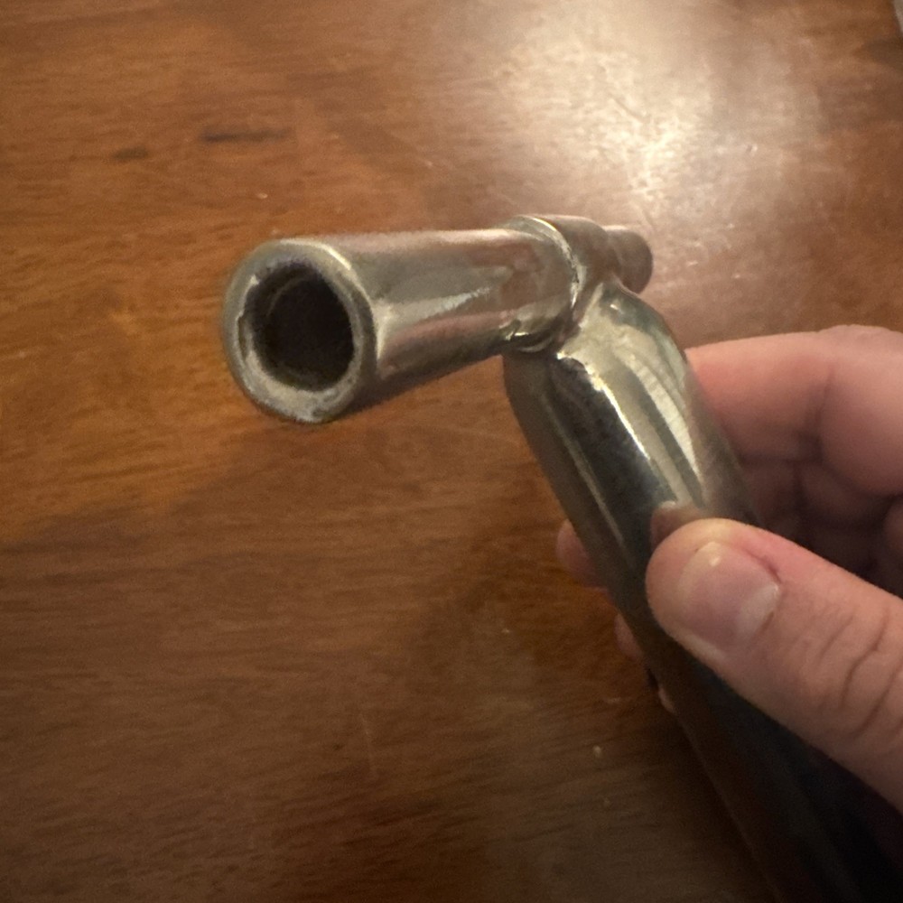 Antique TOC Bicycle Seatpost 28.2