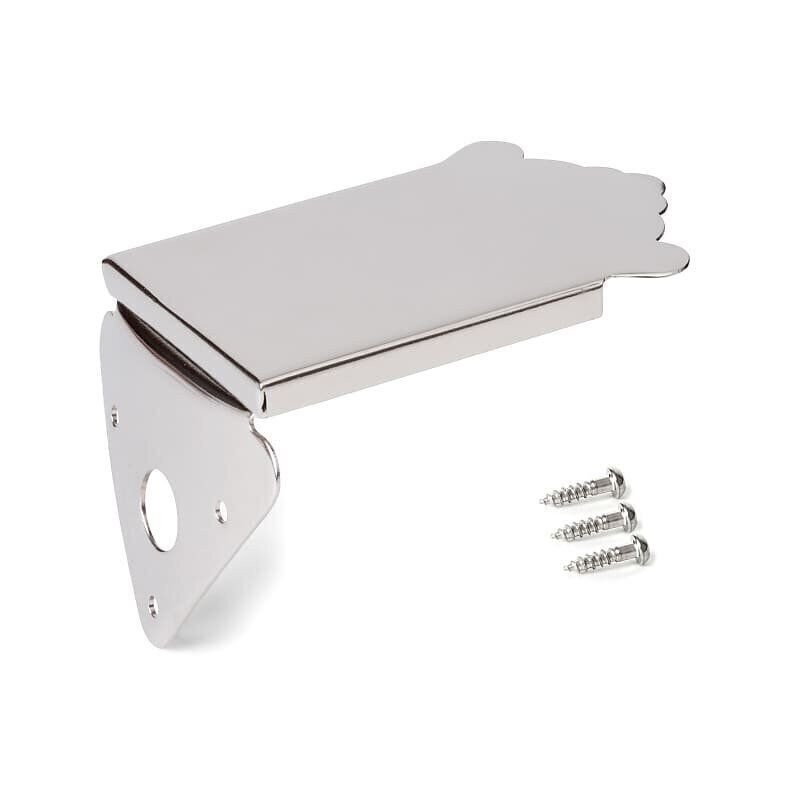 StewMac Mandolin Tailpiece, Nickel
