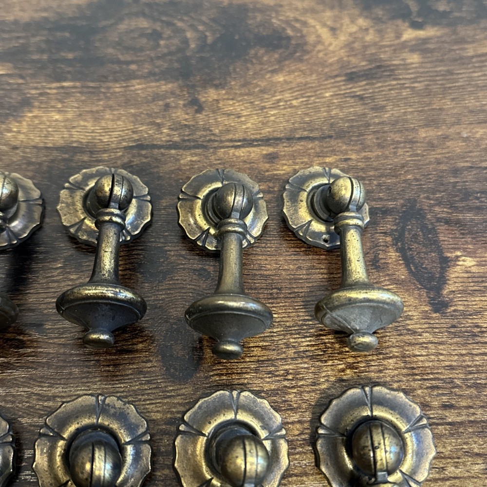 Drexel Esperanto Drawer Pull / Price Is Per Pull /Teardrop Brass Dresser Handle