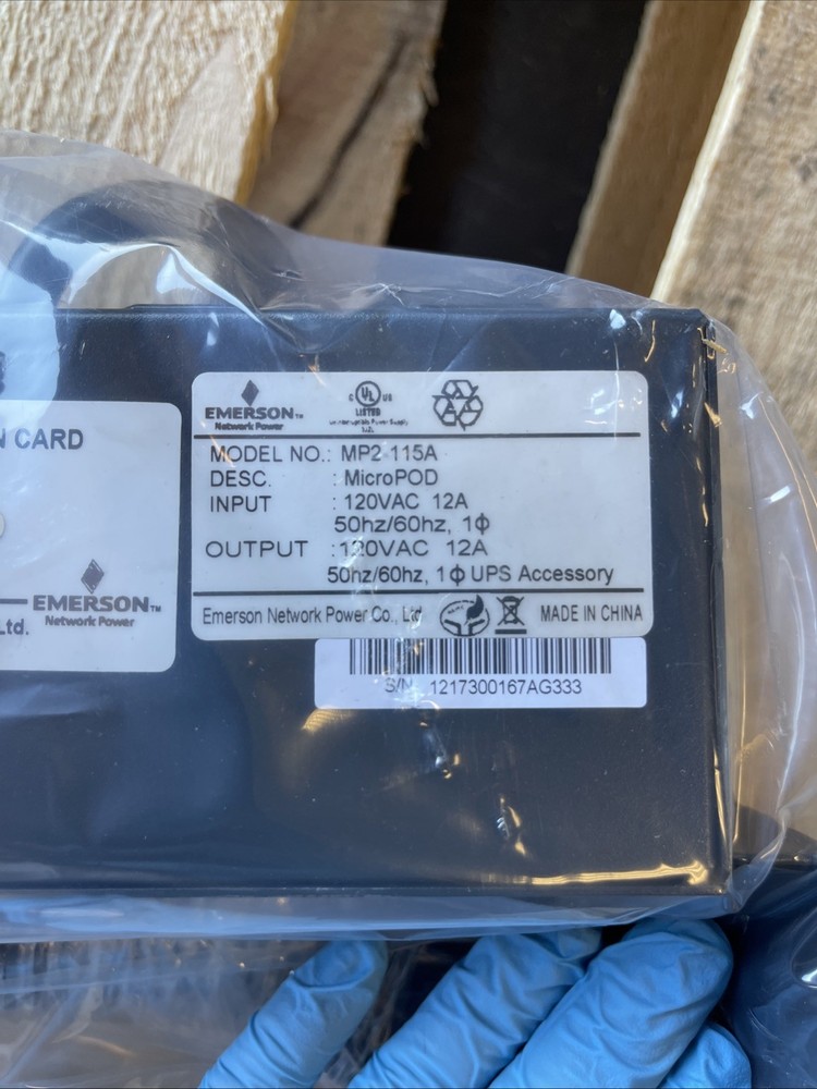 Emerson Liebert Micropod AC Power System MP2-115A