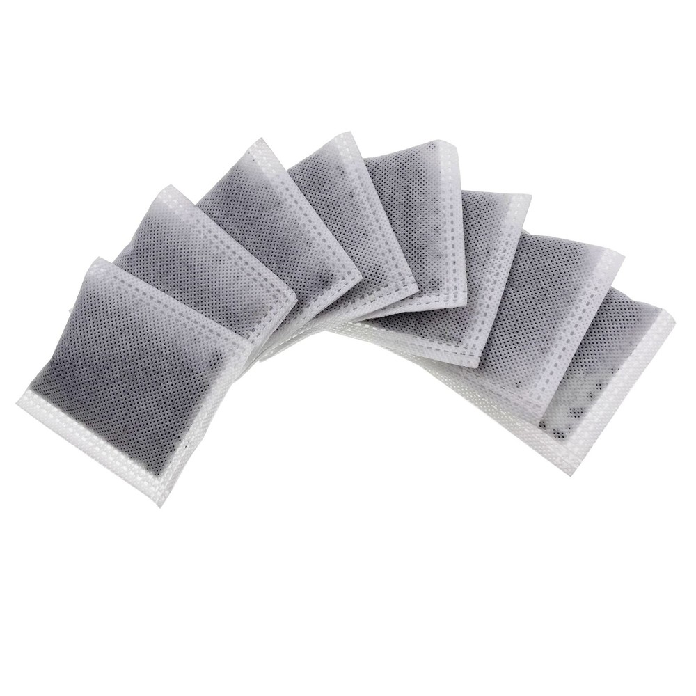 8 Pack Compact Activated Charcoal Odor Absorbing Filter Refill Deodorizer Com...