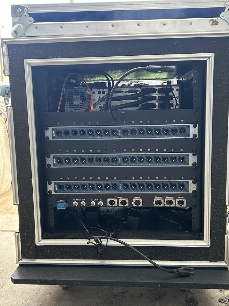 Genex StageIO+ 48 Channel Remote controlled microphone preamp system complete