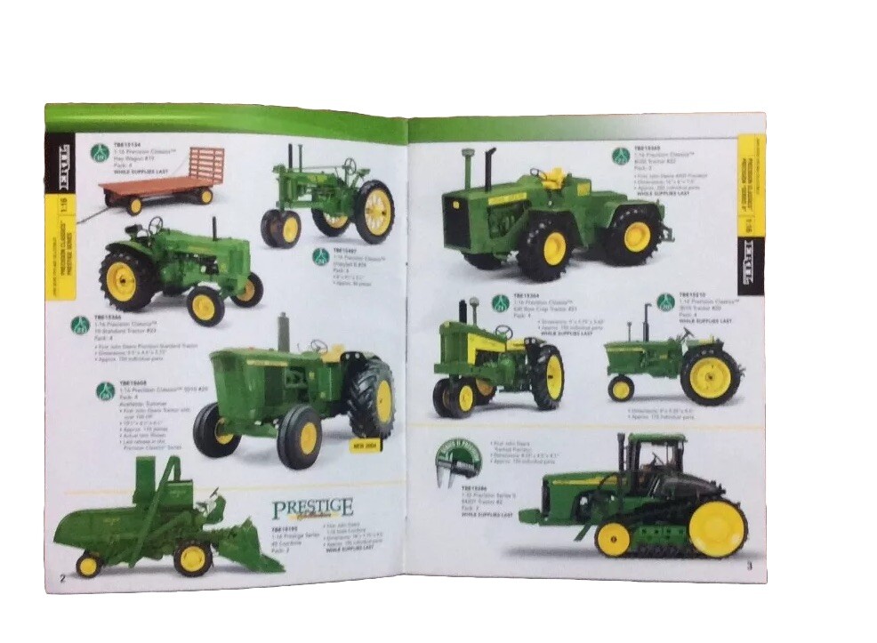 2004 John Deere Pocket Ertl Toy Catalog