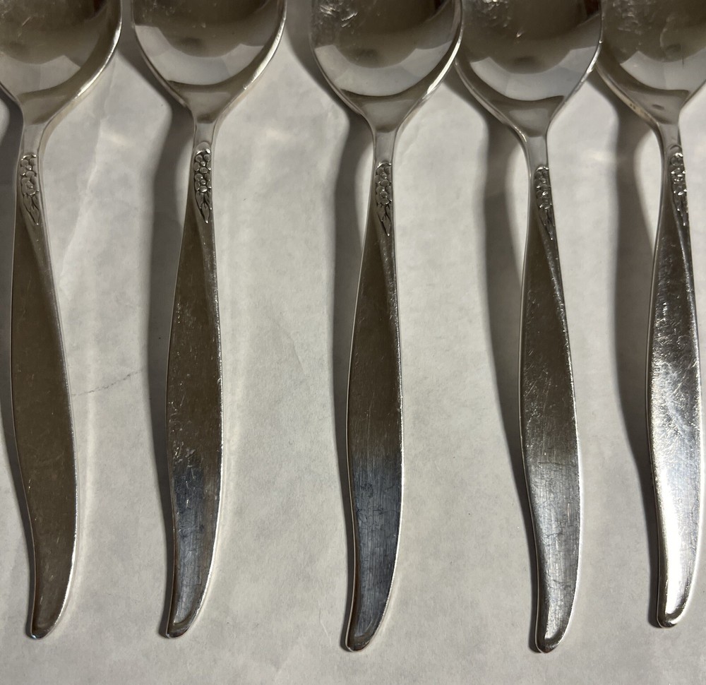 Oneida Community Silverplate Flatware Winsome 10 Teaspoons
