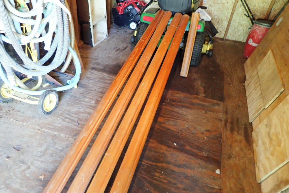 Solid Cherry Handrail Cap Custom 4" Special Order 42 Linear Ft Railing Bannister