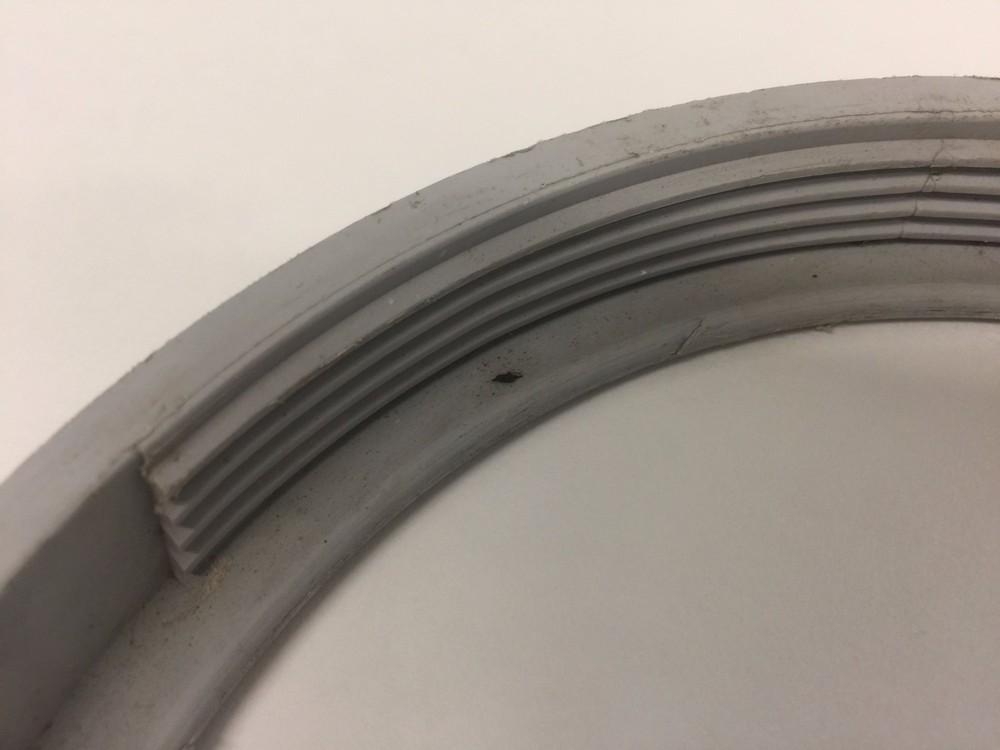 CROUSE HINDS, CONDUIT BUSHING, PART NO. 942, PLASTIC, 6" DIAMETER