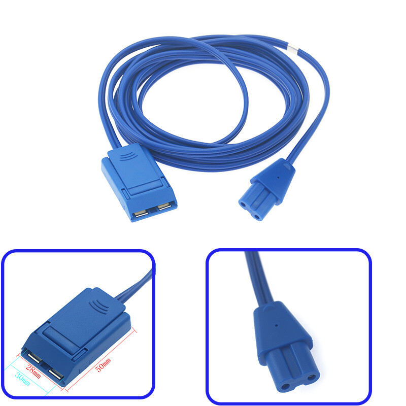 Bipolar negative plate connection cable electrode wire electrodebrider with clip