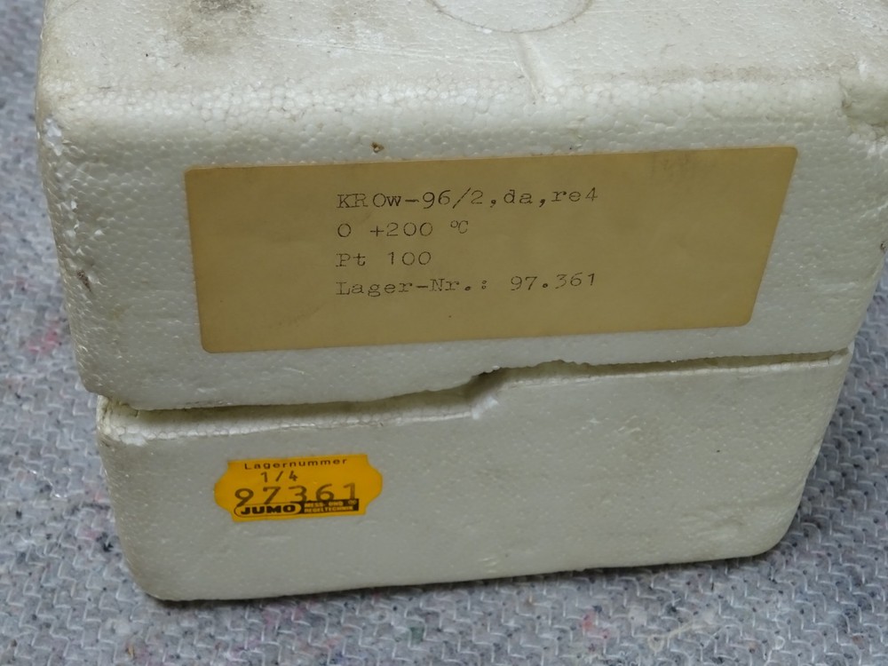 JUMO digit KROw-96/2,da,re4 Pt 100 KROw-96