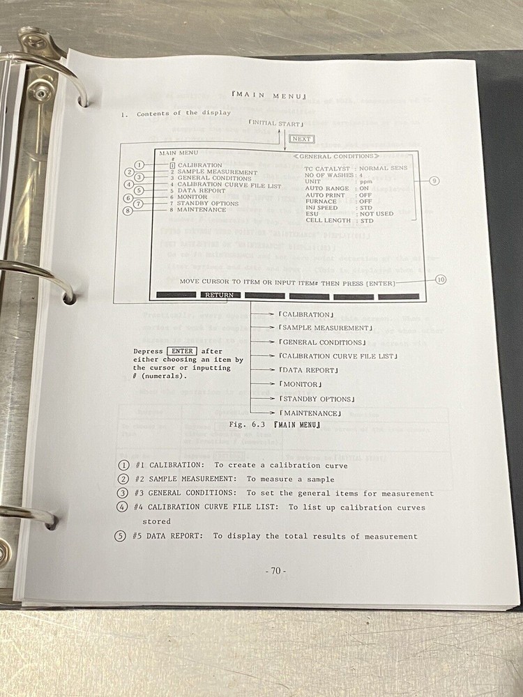 Shimadzu TOC - Users Guide / Instruction Manual