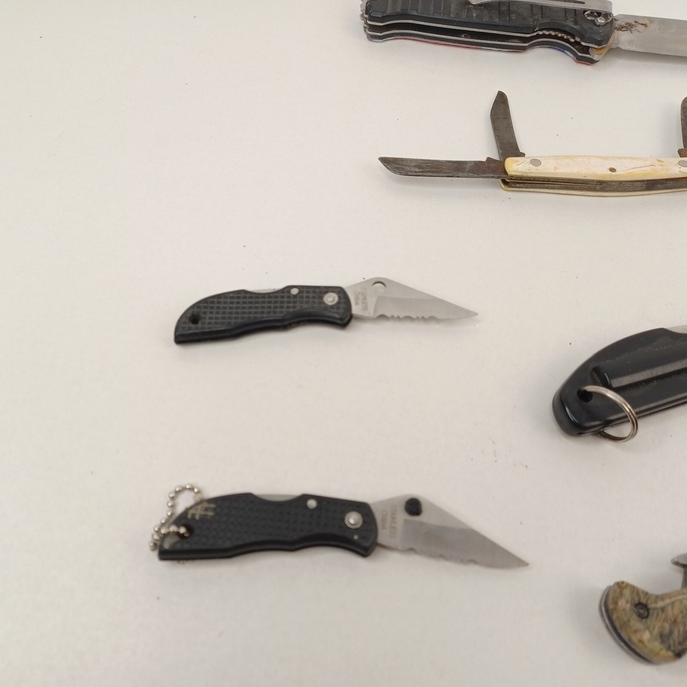 Lot 6 Assorted Folding Pocket Knives Knife