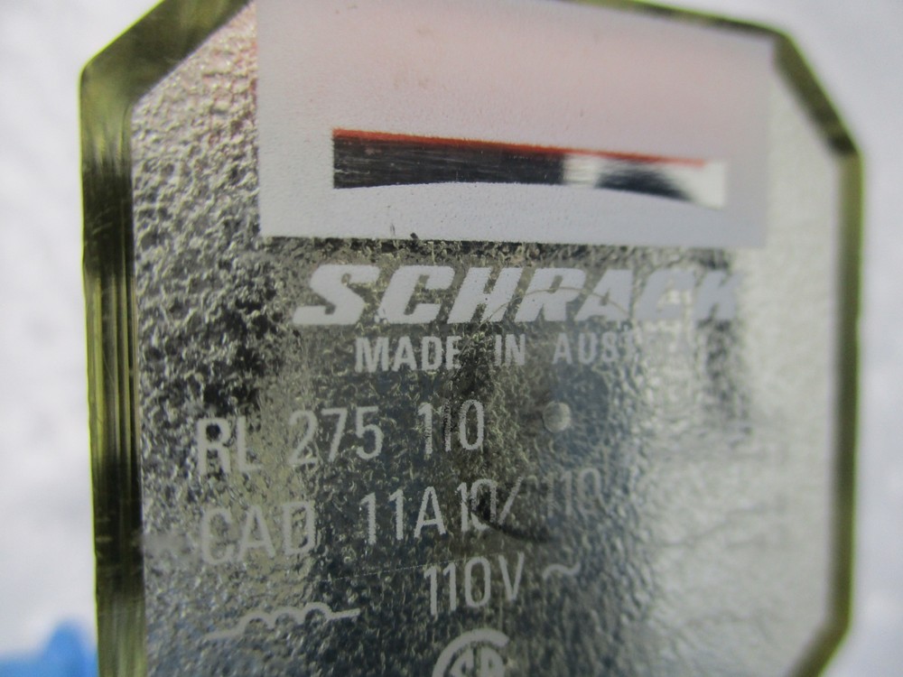 SCHRACK RL275110 RELAY 110V NSNP