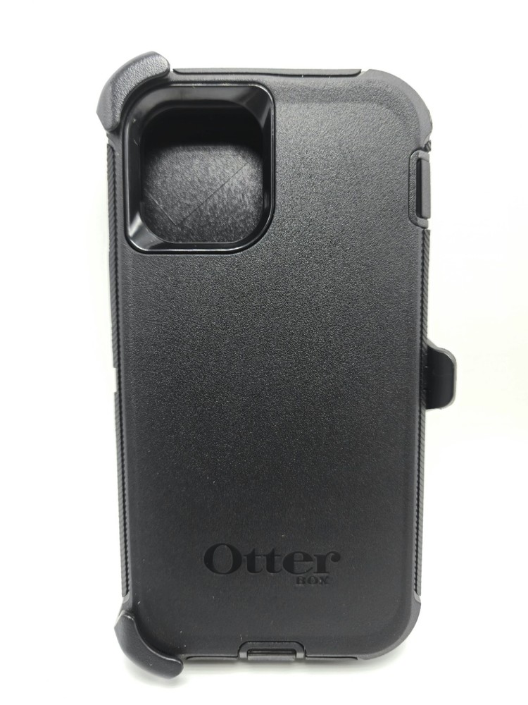 IPhone 12 Mini Case - Black Otterbox Defender - Wireless Charging Compatible