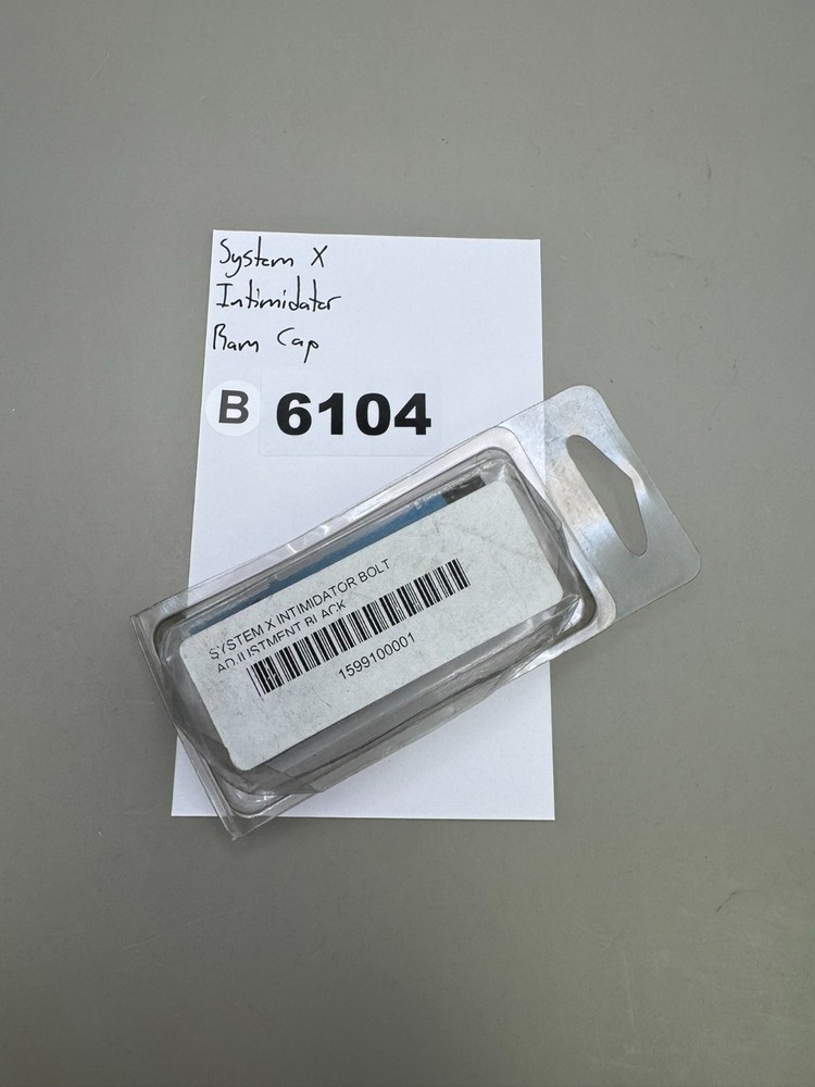 System X Intimidator Ram Cap-Gloss Black