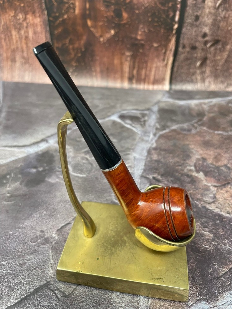 NOS Park Royal Smooth Rhodesian Imported Briar Pipe, Estate Pipe