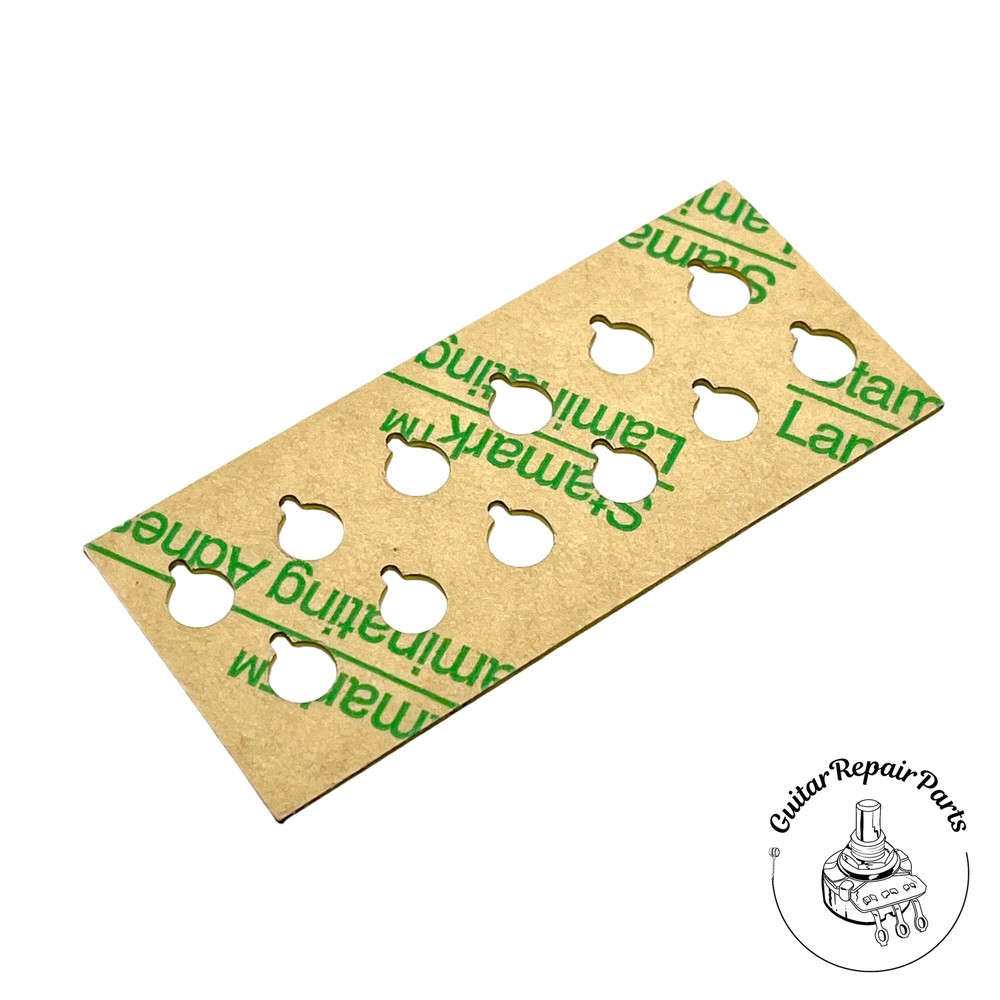 Mitchel's PlateMate PM12 For Martin 12-String Spacing- Brass