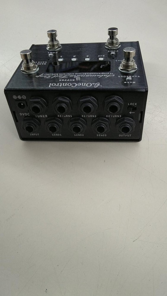 One Control Effector 3 Loop Switcher Salamandra Tail Loop Used Japan