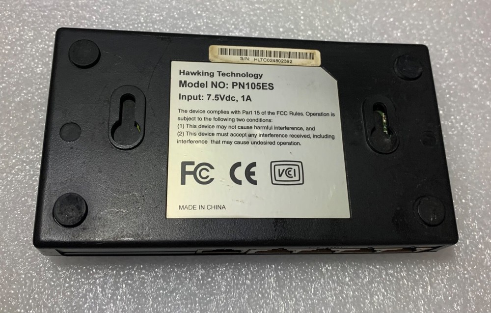 Hawking Mini Switch PN105ES - 10/100 switch - 5 ports