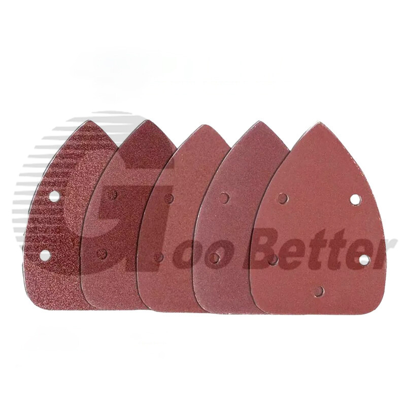 Mouse Sanding Sheet 40-400Grit Sanding Sandpaper Triangle Detail Palm Sander Pad