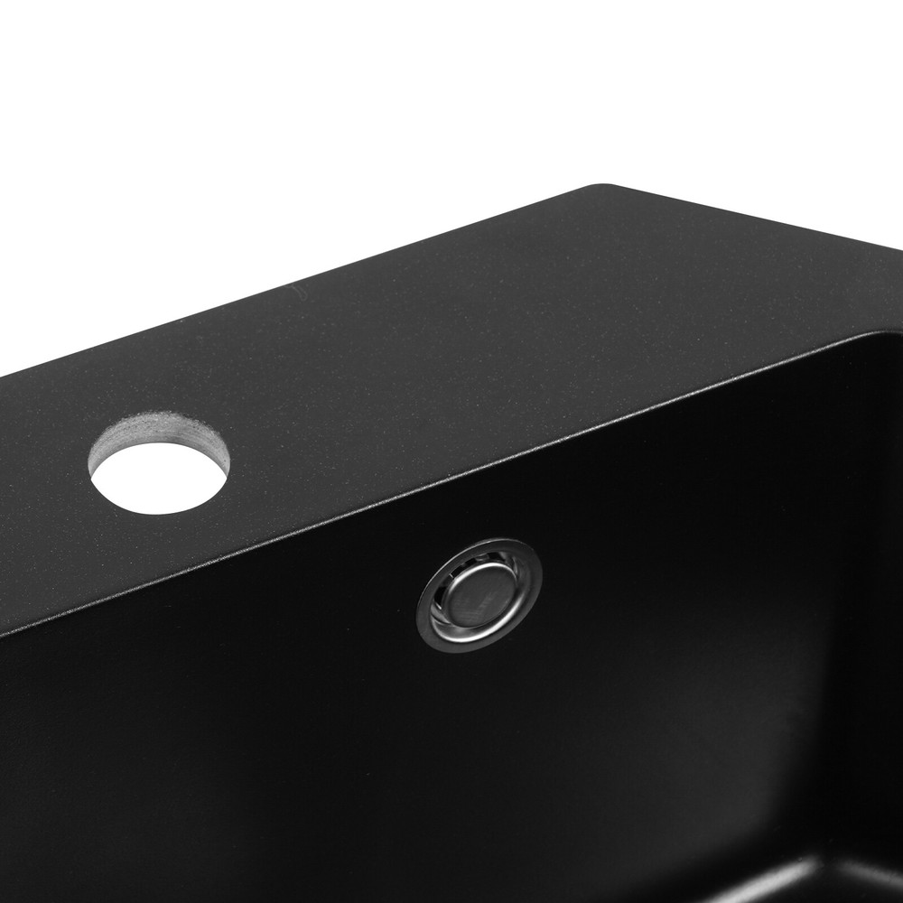 Modern Flushmount Corner Kitchen Sink, Undermount Irregular Corner Kitchen Sink