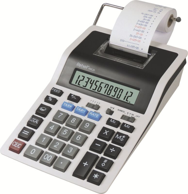 REBELL PDC20 Printing Calculator